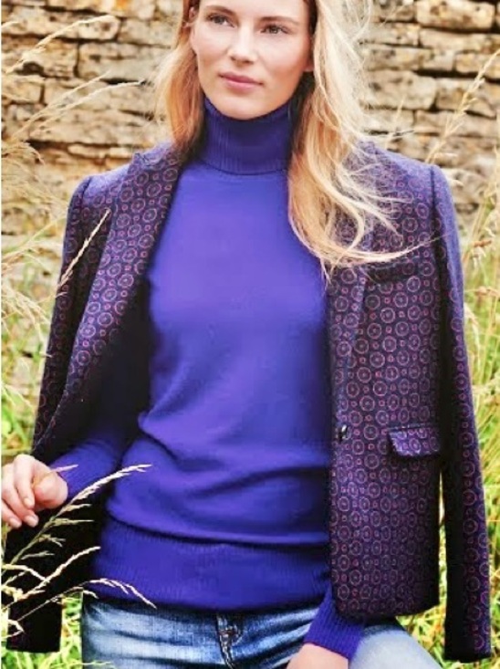 J. Crew Jackets & Blazers - J. Crew Collection Blue Fall 2013 Schoolboy Jacket Wool Tweed Blazer 4